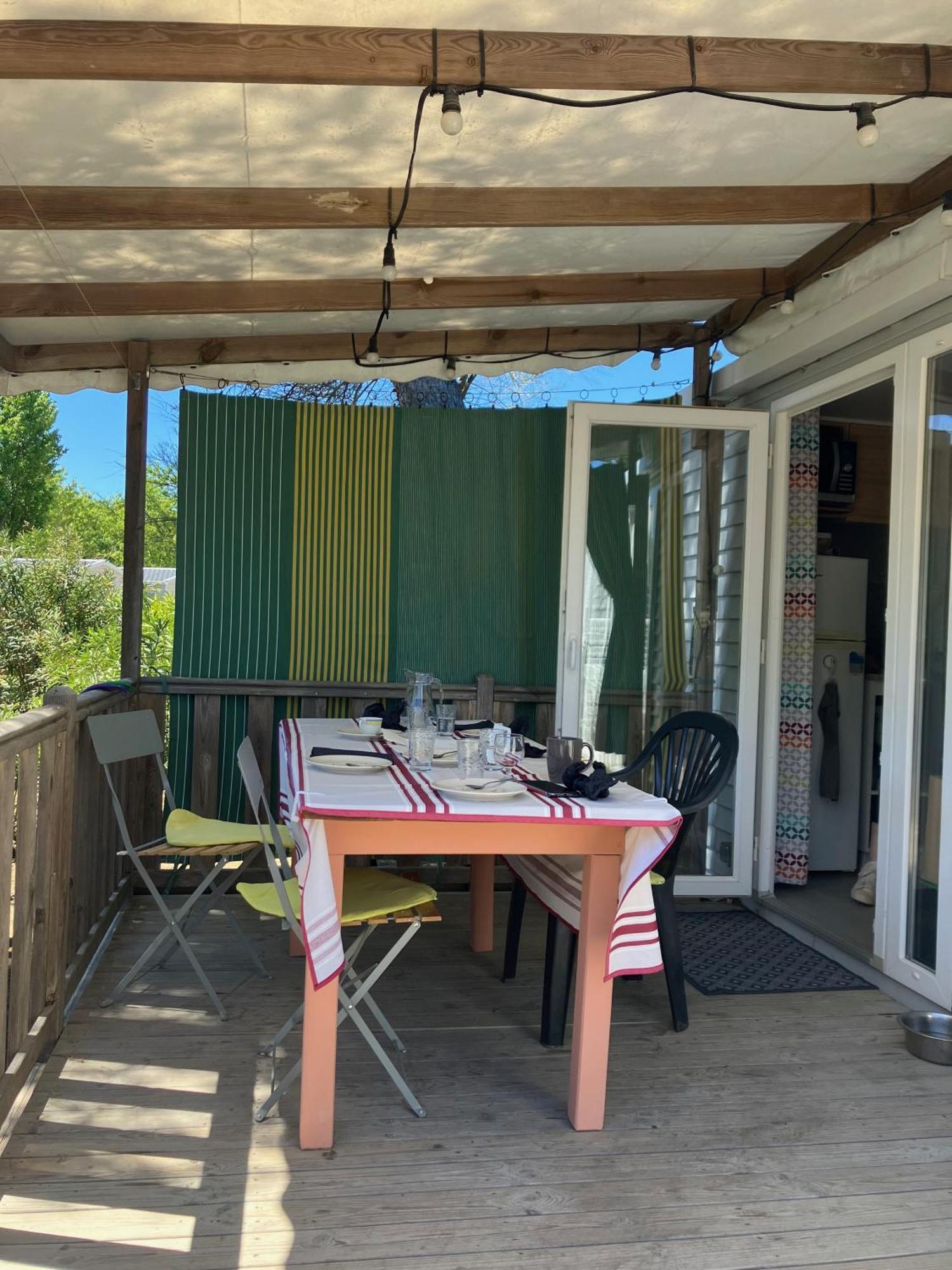 Mobil Home - Camping La Falaise Narbonne Eksteriør billede